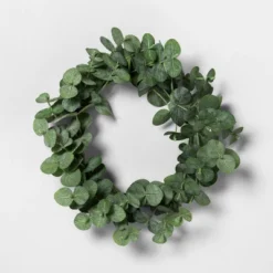 Faux Eucalyptus Wreath - Hearth & Hand™ With Magnolia 8 Faux Eucalyptus Wreath - Hearth & Hand™ With Magnolia -Selected Home Furnishings Store GUEST a9c5bc4a 4773 4061 b280 3680421b9423