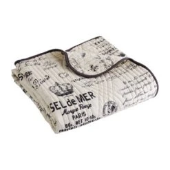 Histoire Script Quilted Throw - Levtex Home 7 Histoire Script Quilted Throw - Levtex Home -Selected Home Furnishings Store GUEST ab0430d0 1029 4622 899a e3a0e0db2709