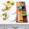 10"x30" Two-Tone Wooden Cut & Serve Board Brown - Hearth & Hand™ With Magnolia 2 10"x30" Two-Tone Wooden Cut & Serve Board Brown - Hearth & Hand™ With Magnolia -Selected Home Furnishings Store GUEST abb151ae a392 438d 98af 9de7595ee661