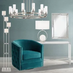 Possini Euro Design Athena Modern Floor Lamp 72" Tall Brushed Nickel 4 Light Tree Clear Outer Opal Inner Double Glass Shade For Living Room Bedroom 17 Possini Euro Design Athena Modern Floor Lamp 72" Tall Brushed Nickel 4 Light Tree Clear Outer Opal Inner Double Glass Shade For Living Room Bedroom -Selected Home Furnishings Store GUEST ac0a6ad2 0b11 4658 8bae 6025b179c160