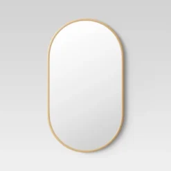 16" X 28" Metal Oval Pill Mirror - Project 62™ 12 16" X 28" Metal Oval Pill Mirror - Project 62™ -Selected Home Furnishings Store GUEST ac1a0369 9fed 4f6b 991e 2e92167e9794