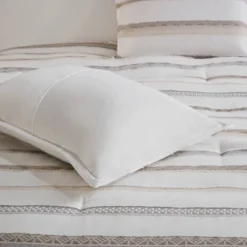 Madison Park 5pc Cove Clipped Jacquard Comforter Set White/Assorted Beiges 14 Madison Park 5pc Cove Clipped Jacquard Comforter Set White/Assorted Beiges -Selected Home Furnishings Store GUEST ac9a3a26 2761 4a94 aa0e ba22c6213b23