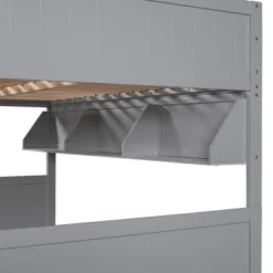 Separable Full-Over-Full Bunk Bed With Twin Size Trundle And Bookshelf - ModernLuxe 22 Separable Full-Over-Full Bunk Bed With Twin Size Trundle And Bookshelf - ModernLuxe -Selected Home Furnishings Store GUEST ad0925bb 2a64 40bf 83a0 b3bcca8ff343