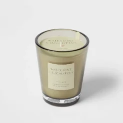 Colored Vase Glass With Dustcover Watermint And Eucalyptus Candle Green - Threshold™ 15 Colored Vase Glass With Dustcover Watermint And Eucalyptus Candle Green - Threshold™ -Selected Home Furnishings Store GUEST ae8e6bdf 6741 4047 bc7b 87c9f71c548e