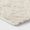 Textured Diamond Shag Bath Rug Cream - Opalhouse™ -Selected Home Furnishings Store GUEST af8db595 290c 4a45 8750 81322df3f29b