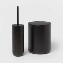 Metal Waste Can Black - Threshold™ 7 Metal Waste Can Black - Threshold™ -Selected Home Furnishings Store GUEST b0320eea b2f7 4cc8 861e 64b66fdb0fcc