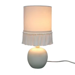 Small Table Lamp With Fringe Shade Off-White (Includes LED Light Bulb) - Opalhouse™ Designed With Jungalow™ 16 Small Table Lamp With Fringe Shade Off-White (Includes LED Light Bulb) - Opalhouse™ Designed With Jungalow™ -Selected Home Furnishings Store GUEST b032319a c7f7 464d ab2a a2536f5698f3