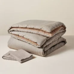 3pc Heathered Stripe Duvet Cover Bedding Set Brown - Hearth & Hand™ With Magnolia 10 3pc Heathered Stripe Duvet Cover Bedding Set Brown - Hearth & Hand™ With Magnolia -Selected Home Furnishings Store GUEST b03c88c8 19ce 49d3 a9f2 b47ecd17f8d9
