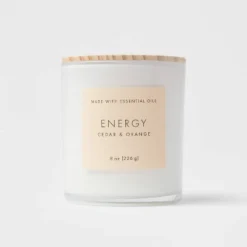 Wood Lidded Glass Wellness Energy Candle - Threshold™ 9 Wood Lidded Glass Wellness Energy Candle - Threshold™ -Selected Home Furnishings Store GUEST b1385504 d8eb 4b93 b3e4 e6e38f735878