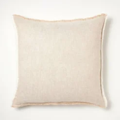 Oversized Reversible Linen Square Throw Pillow With Frayed Edges - Threshold™ Designed With Studio McGee 12 Oversized Reversible Linen Square Throw Pillow With Frayed Edges - Threshold™ Designed With Studio McGee -Selected Home Furnishings Store GUEST b24eae29 d0b8 4a56 a4ef 09c04c3955b4