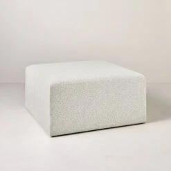 Boucle Upholstered Square Cocktail Ottoman - Hearth & Hand™ With Magnolia 14 Boucle Upholstered Square Cocktail Ottoman - Hearth & Hand™ With Magnolia -Selected Home Furnishings Store GUEST b26d4059 7849 4f8d abd9 4175fb319d21