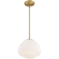 Possini Euro Design Orilla Brass Mini Pendant Light 11 3/4" Wide Mid Century Modern White Opal Glass Shade For Dining Room House Foyer Kitchen Island 12 Possini Euro Design Orilla Brass Mini Pendant Light 11 3/4" Wide Mid Century Modern White Opal Glass Shade For Dining Room House Foyer Kitchen Island -Selected Home Furnishings Store GUEST b30bd1e8 35ac 46e4 afe7 4dbfc3645d7c