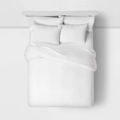 Organic Solid Duvet & Sham Set - Threshold 3 Organic Solid Duvet & Sham Set - Threshold