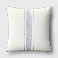 Oversized Placed Striped Square Throw Pillow - Threshold™ 14 Oversized Placed Striped Square Throw Pillow - Threshold™ -Selected Home Furnishings Store GUEST b73cc5c6 e43c 4fa5 841d f3be68dfc4ae