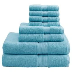 8pc Cotton Bath Towel Set 32 8pc Cotton Bath Towel Set -Selected Home Furnishings Store GUEST b8321ab9 2c3e 4e62 a340 fddc4de82e9e