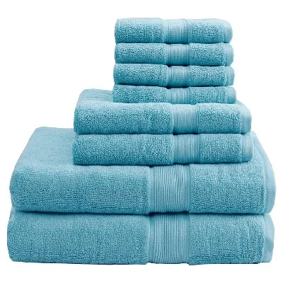 8pc Cotton Bath Towel Set 13 8pc Cotton Bath Towel Set - Image 11