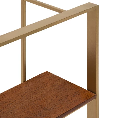 15" X 32" Kercheval Modern Wood Shelf - Kate & Laurel All Things Decor 5 15" X 32" Kercheval Modern Wood Shelf - Kate & Laurel All Things Decor - Image 3