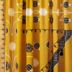 2pk Light Filtering Doorway Embroidery Window Curtain Panels Gold - Opalhouse™ Designed With Jungalow™ 8 2pk Light Filtering Doorway Embroidery Window Curtain Panels Gold - Opalhouse™ Designed With Jungalow™ -Selected Home Furnishings Store GUEST b974e2ad 1d91 4b57 9717 c8ae19cff47e