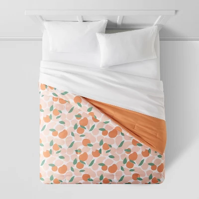 Reversible Microfiber Fruit Print Comforter - Room Essentials™ 4 Reversible Microfiber Fruit Print Comforter - Room Essentials™ - Image 2