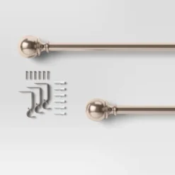 Ball Double Curtain Rod - Threshold™ 6 Ball Double Curtain Rod - Threshold™ -Selected Home Furnishings Store GUEST bc637dbd 6694 48d7 877e 44601a26f7d4