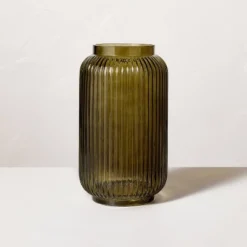 Ribbed Glass Jug Vase Dark Green - Hearth & Hand™ With Magnolia 11 Ribbed Glass Jug Vase Dark Green - Hearth & Hand™ With Magnolia -Selected Home Furnishings Store GUEST bddfea06 0cdf 4e99 9686 d59b3e8abd18