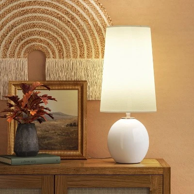 Marble Table Lamp Off-White - Threshold™ 4 Marble Table Lamp Off-White - Threshold™ - Image 2