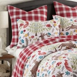 Folk Deer Holiday Quilt Set - Levtex Home 9 Folk Deer Holiday Quilt Set - Levtex Home -Selected Home Furnishings Store GUEST c23831dc b14b 4f1f b786 0f6ddcc243c0