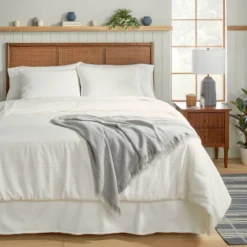 Fine Stripe Duvet & Sham Set Twilight Taupe/Sour Cream - Hearth & Hand™ With Magnolia -Selected Home Furnishings Store GUEST c27ed094 d019 497e 86b4 0a670b3b9450