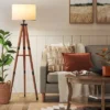 Tripod Floor Lamp With Shelf Brown Wood - Threshold™ 2 Tripod Floor Lamp With Shelf Brown Wood - Threshold™ -Selected Home Furnishings Store GUEST c29a7836 503f 4e78 a6f3 d9375c56ca88