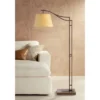 Franklin Iron Works Tahoe Rustic Industrial Downbridge Arc Floor Lamp 60" Tall Bronze Metal Faux Leather Empire Shade For Living Room Reading Bedroom 2 Franklin Iron Works Tahoe Rustic Industrial Downbridge Arc Floor Lamp 60" Tall Bronze Metal Faux Leather Empire Shade For Living Room Reading Bedroom -Selected Home Furnishings Store GUEST c533e5a7 8213 4de5 b1bd e67d110d0e27