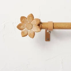 Flower Faux Wood Curtain Rod Natural Wood - Opalhouse™ Designed With Jungalow™ 9 Flower Faux Wood Curtain Rod Natural Wood - Opalhouse™ Designed With Jungalow™ -Selected Home Furnishings Store GUEST c5b5a613 8f9b 4e84 9eff 5ca6e3369a7b