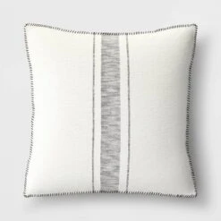 Oversized Placed Striped Square Throw Pillow - Threshold™ 13 Oversized Placed Striped Square Throw Pillow - Threshold™ -Selected Home Furnishings Store GUEST c66db2e9 a928 40d0 937e 3fed7fbab407