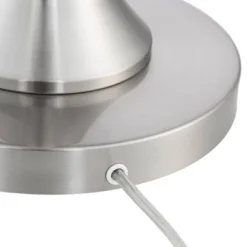 Possini Euro Design Modern Floor Lamp 64" Tall Brushed Nickel Silver Organza White Linen Drum Shade For Living Room Bedroom Office 14 Possini Euro Design Modern Floor Lamp 64" Tall Brushed Nickel Silver Organza White Linen Drum Shade For Living Room Bedroom Office -Selected Home Furnishings Store GUEST c6dfbe8e 2b7e 4a29 a926 3521ac4c1fa2