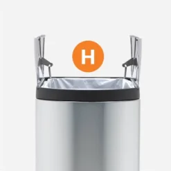 Simplehuman 30L Butterfly Step Trash Can Brushed Stainless Steel 8 Simplehuman 30L Butterfly Step Trash Can Brushed Stainless Steel -Selected Home Furnishings Store GUEST c9bf5429 c297 4bde 8c70 4aa2a3928f11