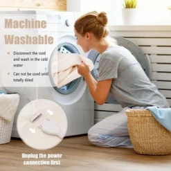 Tangkula 62"x84"/84"x90" Heated Blanket Twin/Queen Size Electric Heated Throw Blanket W/ Timer 13 Tangkula 62"x84"/84"x90" Heated Blanket Twin/Queen Size Electric Heated Throw Blanket W/ Timer -Selected Home Furnishings Store GUEST ca86a5bd dd6f 45b5 9b97 25189941f4d0