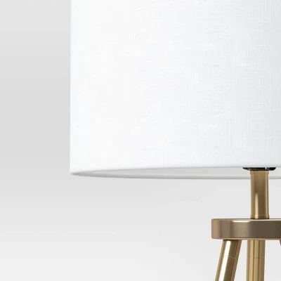 Ellis Tripod Floor Lamp Brass - Threshold™ 5 Ellis Tripod Floor Lamp Brass - Threshold™ - Image 3
