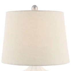 360 Lighting Ellen 21" High Sculptured Small Mid Century Modern Coastal Accent Table Lamp White Ceramic Single Living Room Bedroom Bedside Nightstand 12 360 Lighting Ellen 21" High Sculptured Small Mid Century Modern Coastal Accent Table Lamp White Ceramic Single Living Room Bedroom Bedside Nightstand -Selected Home Furnishings Store GUEST cb12c2d0 0e18 4b78 806a 3099ae6635b1
