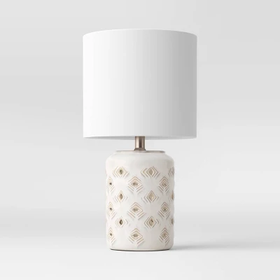 Diamond Cutout Table Lamp With Lit Base - Opalhouse™ 7 Diamond Cutout Table Lamp With Lit Base - Opalhouse™ - Image 5