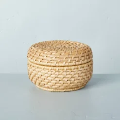 Woven Basket With Lid Natural - Hearth & Hand™ With Magnolia 10 Woven Basket With Lid Natural - Hearth & Hand™ With Magnolia -Selected Home Furnishings Store GUEST cd13636c be60 427b b7e0 6ad52733400f