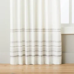 Engineered Hem Stripes Curtain Panel Cream/Gray - Hearth & Hand™ With Magnolia 11 Engineered Hem Stripes Curtain Panel Cream/Gray - Hearth & Hand™ With Magnolia -Selected Home Furnishings Store GUEST ce2cfef5 4ffc 4553 9efa 21c03c3714d0