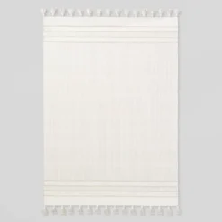 Texture Border Stripe Rug Cream/Silver Gray - Hearth & Hand™ With Magnolia 9 Texture Border Stripe Rug Cream/Silver Gray - Hearth & Hand™ With Magnolia -Selected Home Furnishings Store GUEST cf0cedf2 0691 4a09 aff5 bb4da7ae4262