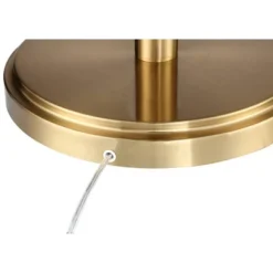 Possini Euro Design Modern Torchiere Floor Lamp Light Blaster LED 72.25" Tall Antique Brass And Matte Black Opal Glass For Living Room Bedroom -Selected Home Furnishings Store GUEST d055e9a9 16a8 47c1 b43d 38fe4ee082c2