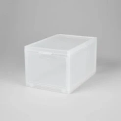 Small Stackable Bins Front Opening Clear Plastic - Brightroom™ 10 Small Stackable Bins Front Opening Clear Plastic - Brightroom™ -Selected Home Furnishings Store GUEST d14984ec d883 4043 91a2 cad190d9ba3c