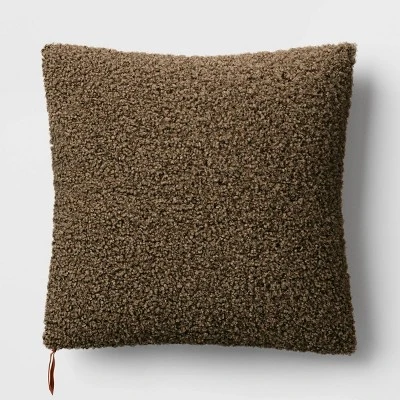 Oversized Teddy Boucle Toss Square Throw Pillow - Threshold™ 7 Oversized Teddy Boucle Toss Square Throw Pillow - Threshold™ - Image 5