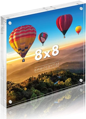 Americanflat Acrylic Picture Frame - Scratch Resistant With Magnetic Corners & Freestanding For Tabletop 8 Americanflat Acrylic Picture Frame - Scratch Resistant With Magnetic Corners & Freestanding For Tabletop - Image 6