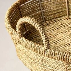 20" Woven Decorative Tray - Hearth & Hand™ With Magnolia 7 20" Woven Decorative Tray - Hearth & Hand™ With Magnolia -Selected Home Furnishings Store GUEST d515ff03 17de 447d 9d94 1876548b7ef1