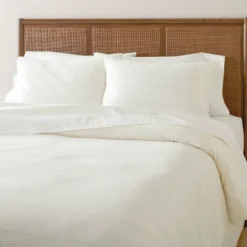 Fine Stripe Duvet & Sham Set Twilight Taupe/Sour Cream - Hearth & Hand™ With Magnolia -Selected Home Furnishings Store GUEST d97804e0 8bdc 4eb6 ac58 edbed2ee570c