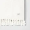 Knotted Fringe Throw Blanket White - Hearth & Hand™ With Magnolia 2 Knotted Fringe Throw Blanket White - Hearth & Hand™ With Magnolia -Selected Home Furnishings Store GUEST d9b3fc29 3ea0 470d a1b4 2ad3b9412b2a