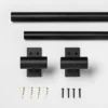 Steel Curtain Rod Matte Black - Hearth & Hand With Magnolia 2 Steel Curtain Rod Matte Black - Hearth & Hand With Magnolia -Selected Home Furnishings Store GUEST d9e174eb c2d9 4ac3 8a03 13f65fe2d06c