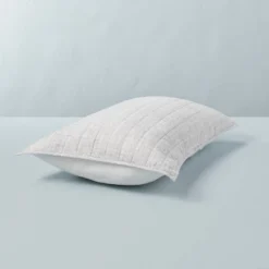 Channel Stitch Heathered Pillow Sham - Hearth & Hand™ With Magnolia 7 Channel Stitch Heathered Pillow Sham - Hearth & Hand™ With Magnolia -Selected Home Furnishings Store GUEST da80ecdb e440 4f76 a5b6 243d899f0c7d